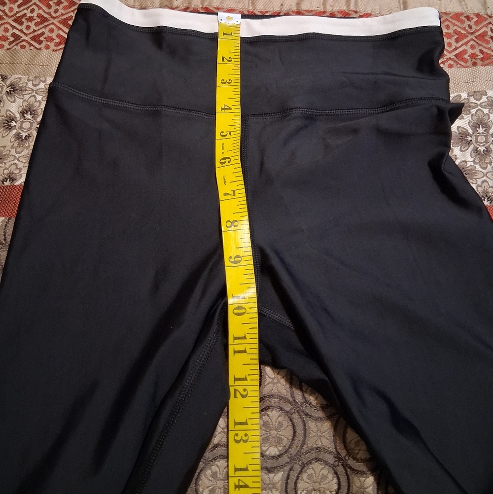 P.E Nation Leggings Sportwear Women Black Athleisure SzS Yoga Gym - Picture 9 of 12